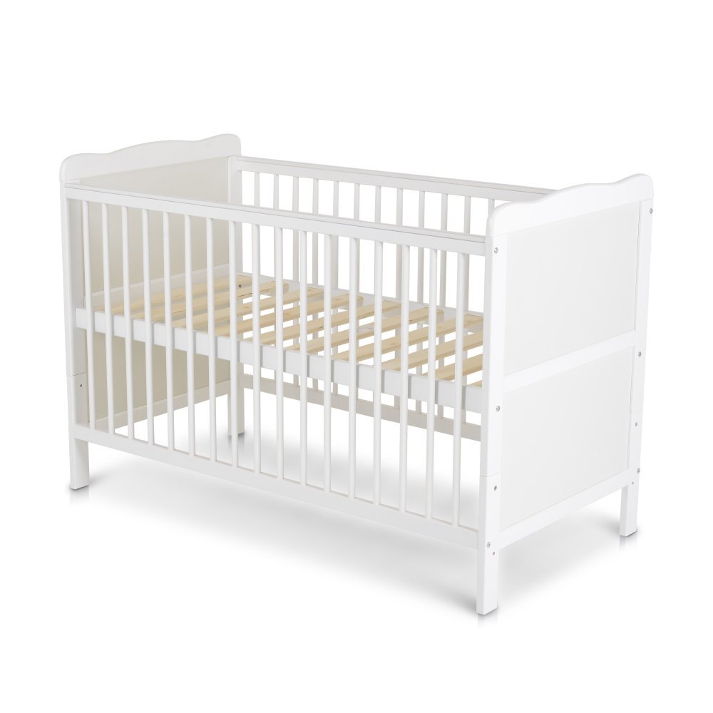 CANGAROO Patut din lemn Albero Alb multifunctional transformabil in patut junior dimensiune 120x60 cm