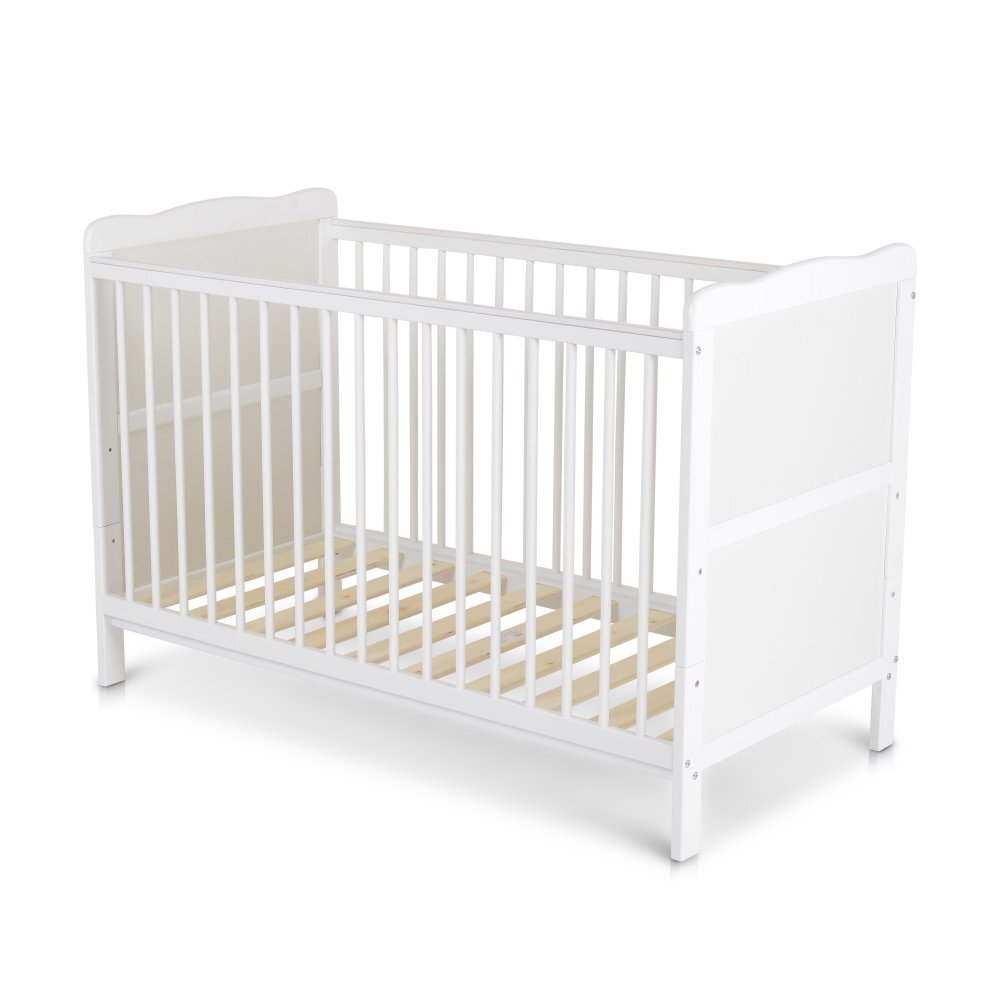 CANGAROO Patut din lemn Albero Alb multifunctional transformabil in patut junior dimensiune 120x60 cm