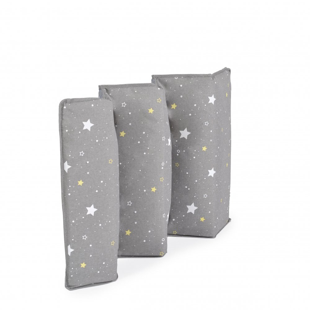 CANGAROO Patut pentru copii Once upon a time L3 Grey pliabil cu 2 nivele roti usita cu fermoar masuta de infasat carusel geanta de transport