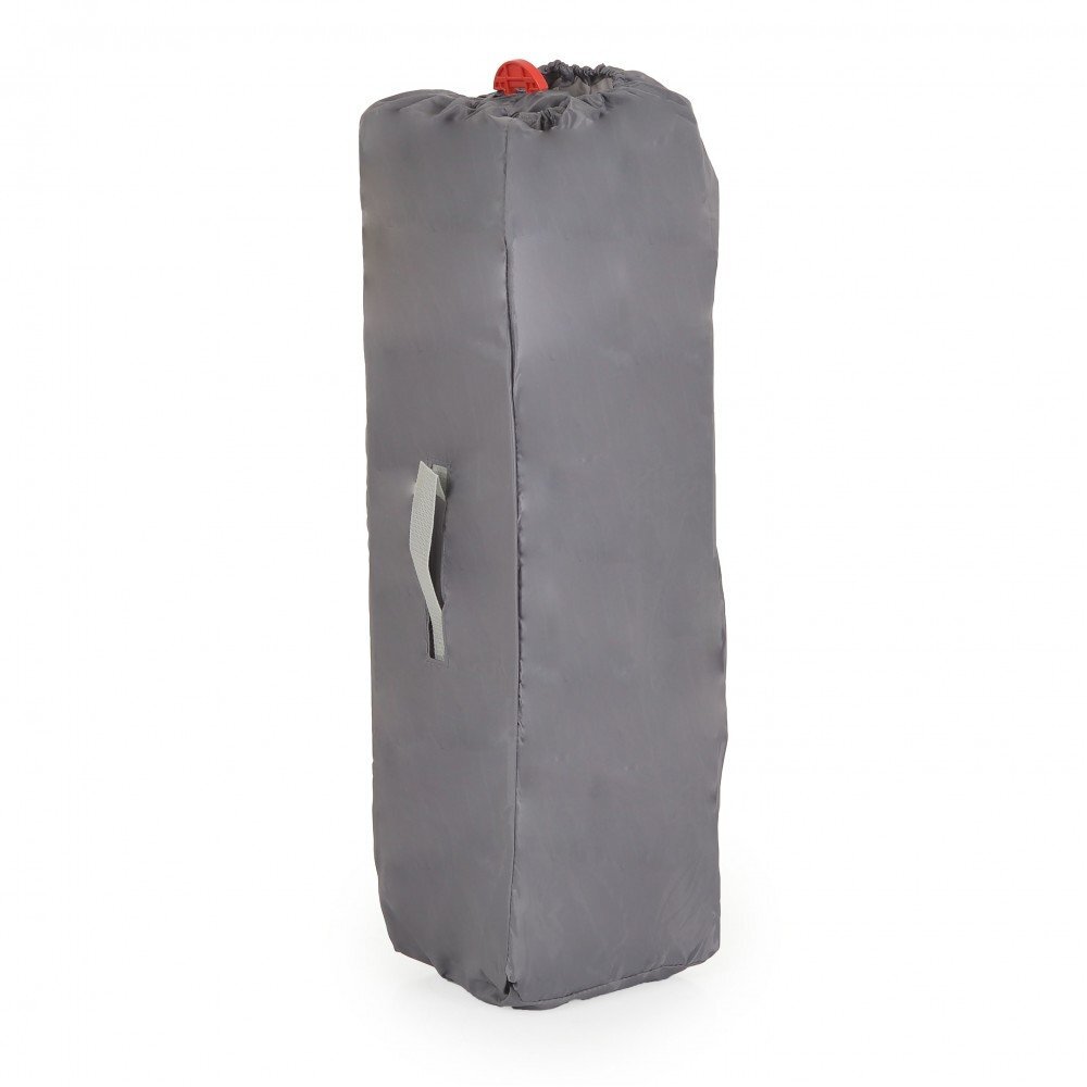 CANGAROO Patut pliabil compact cu un nivel One Touch Gri Inchisroti cu blocarepliere usoara si rapidaintrare cu fermoarsaltea pliabila inclusa