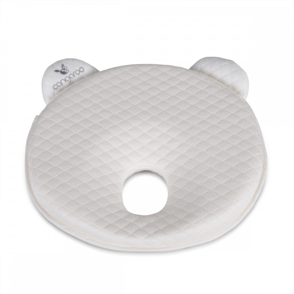 CANGAROO Pernuta pentru formarea capului Pooh cu spuma de memoriehusa hipoalergenicaimbunatateste pozitia capului din timpul somnuluiutilizare patutcaruciorlandoudimensiune 25x23 cm