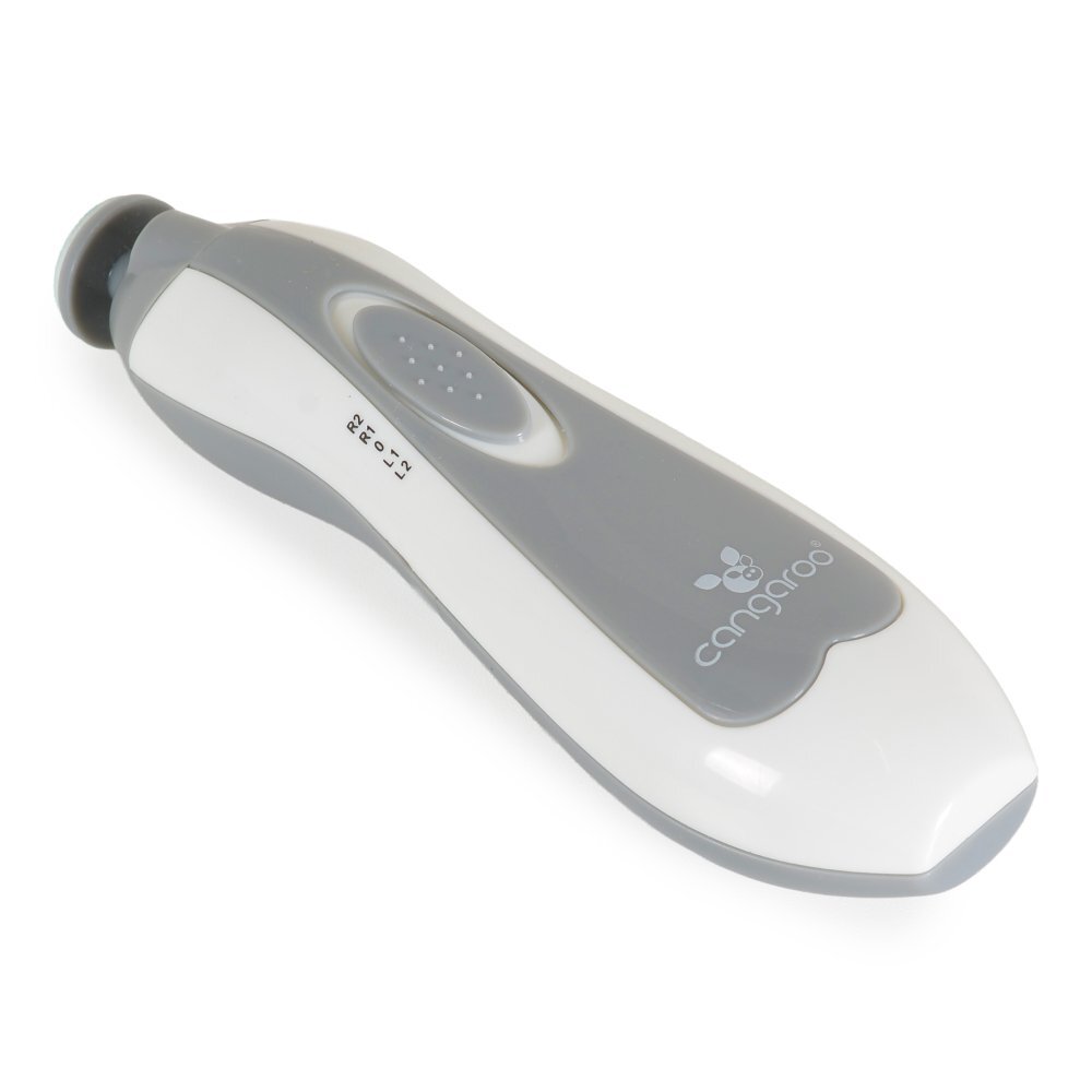 CANGAROO Pila electrica cu lumina pentru copiiadulti Nailina Gri 4 moduri de functionare 6 accesorii cutie depozitare