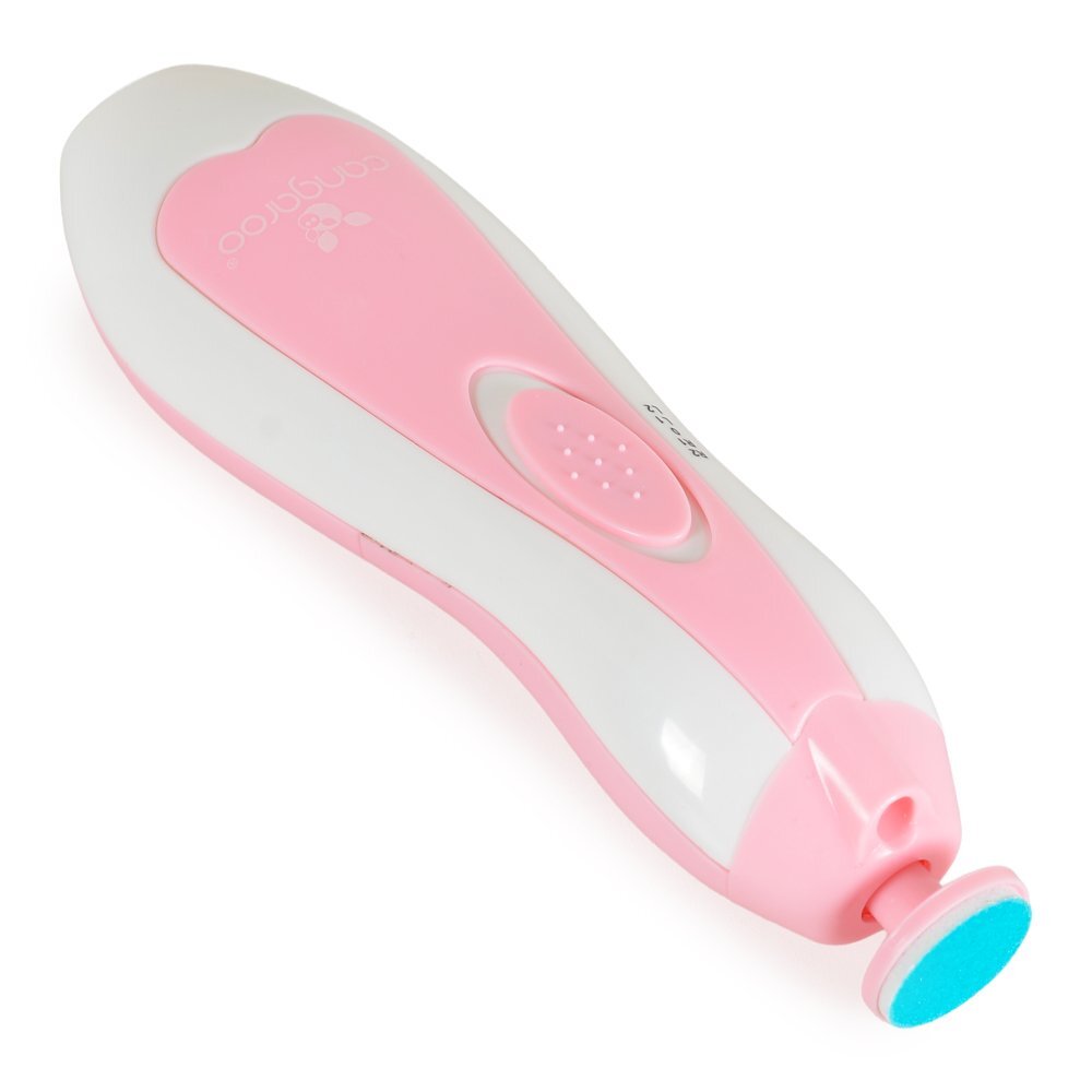 CANGAROO Pila electrica cu lumina pentru copiiadulti Nailina Roz 4 moduri de functionare 6 accesorii cutie depozitare