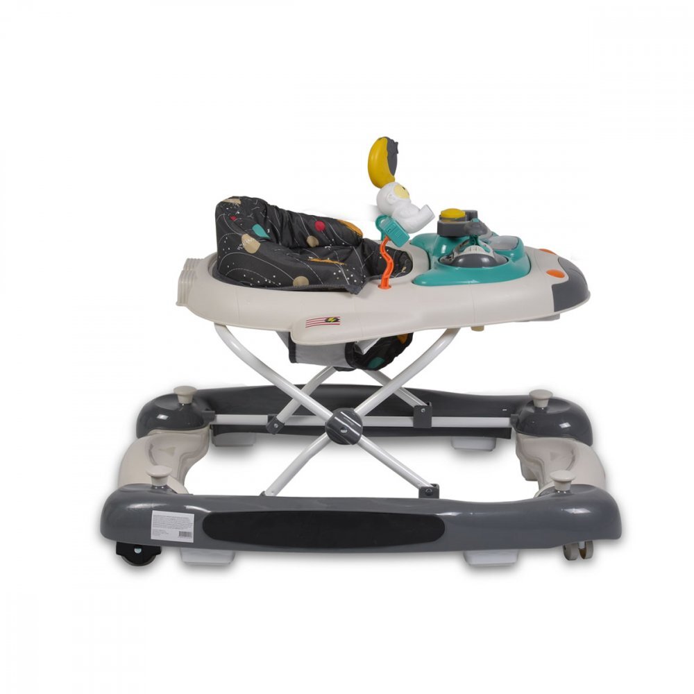 CANGAROO Premergator 3in1 pentru copii Cosmos cu inaltime reglabilasistem anti-rasturnarefunctie balansoarroti fata pivotante12 melodiiluminipanou interactiv detasabil