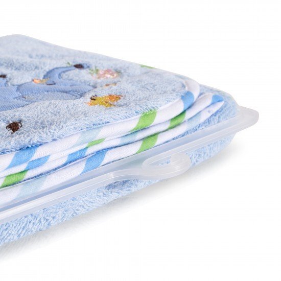 CANGAROO Prosop cu gluga Manny 76x76 cm Blue