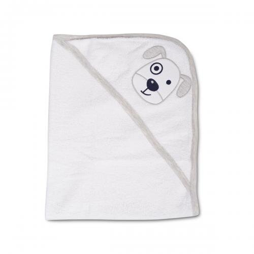 CANGAROO Prosop de baie cu capison din bumbac 90x70 cm Baloo Grey