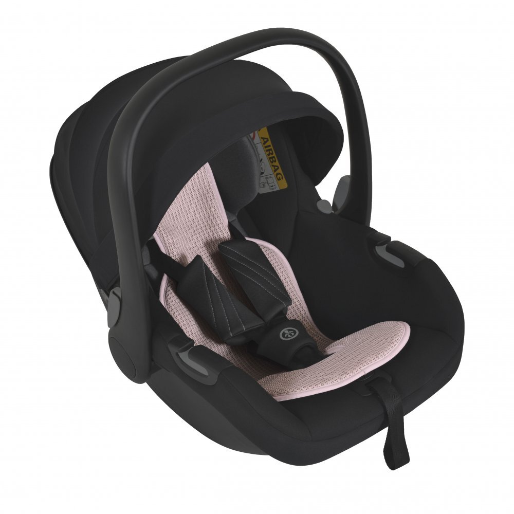 CANGAROO Protectie antitranspiratie AirLuxe Pink pentru scaun auto copii grupa 40-87 cm material 3D special reduce transpiratia