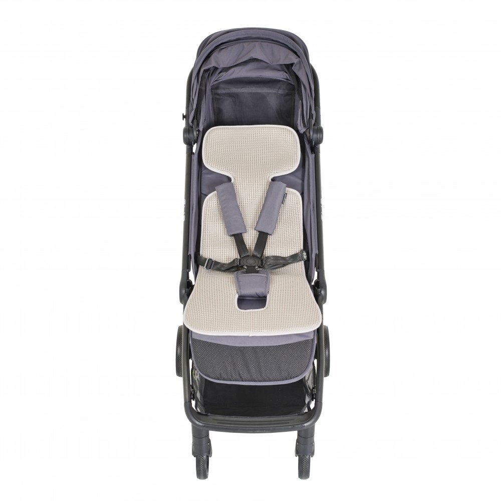 CANGAROO Protectie antitranspiratie AirLuxe Universal Grey pentru carucior material 3D special reduce transpiratia potrivire universala