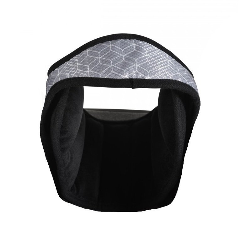 CANGAROO Protectie cap pentru copii Shelter New Blackutilizare in scaun autoforma ergonomicasistem de fixare reglabilMateriale certificate Oeko-Tex