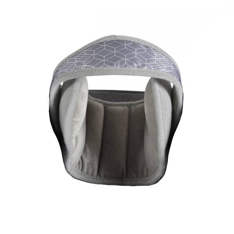 CANGAROO Protectie cap pentru copii Shelter New Greyutilizare in scaun autoforma ergonomicasistem de fixare reglabilMateriale certificate Oeko-Tex