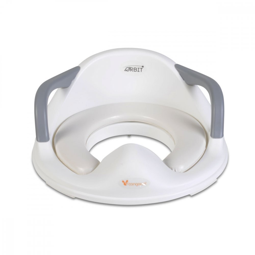 CANGAROO Reductor ergonomic pentru toaleta cu spatar Orbit Grey