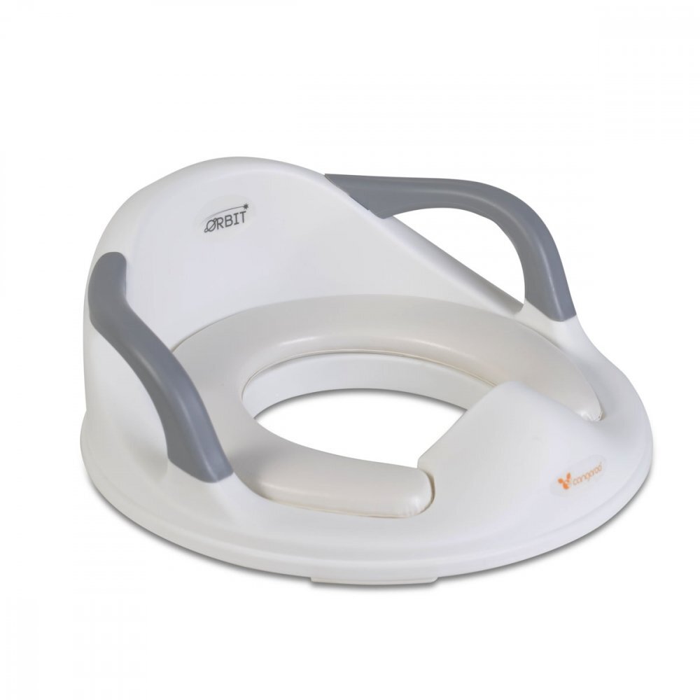 CANGAROO Reductor ergonomic pentru toaleta cu spatar Orbit Grey