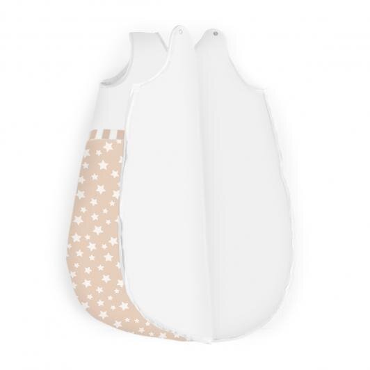 CANGAROO Sac de dormit Koala Beige 0-6 luni pentru toamnaiarna din bumbac ranforce si interior jersey moale Deschidere cu fermoar