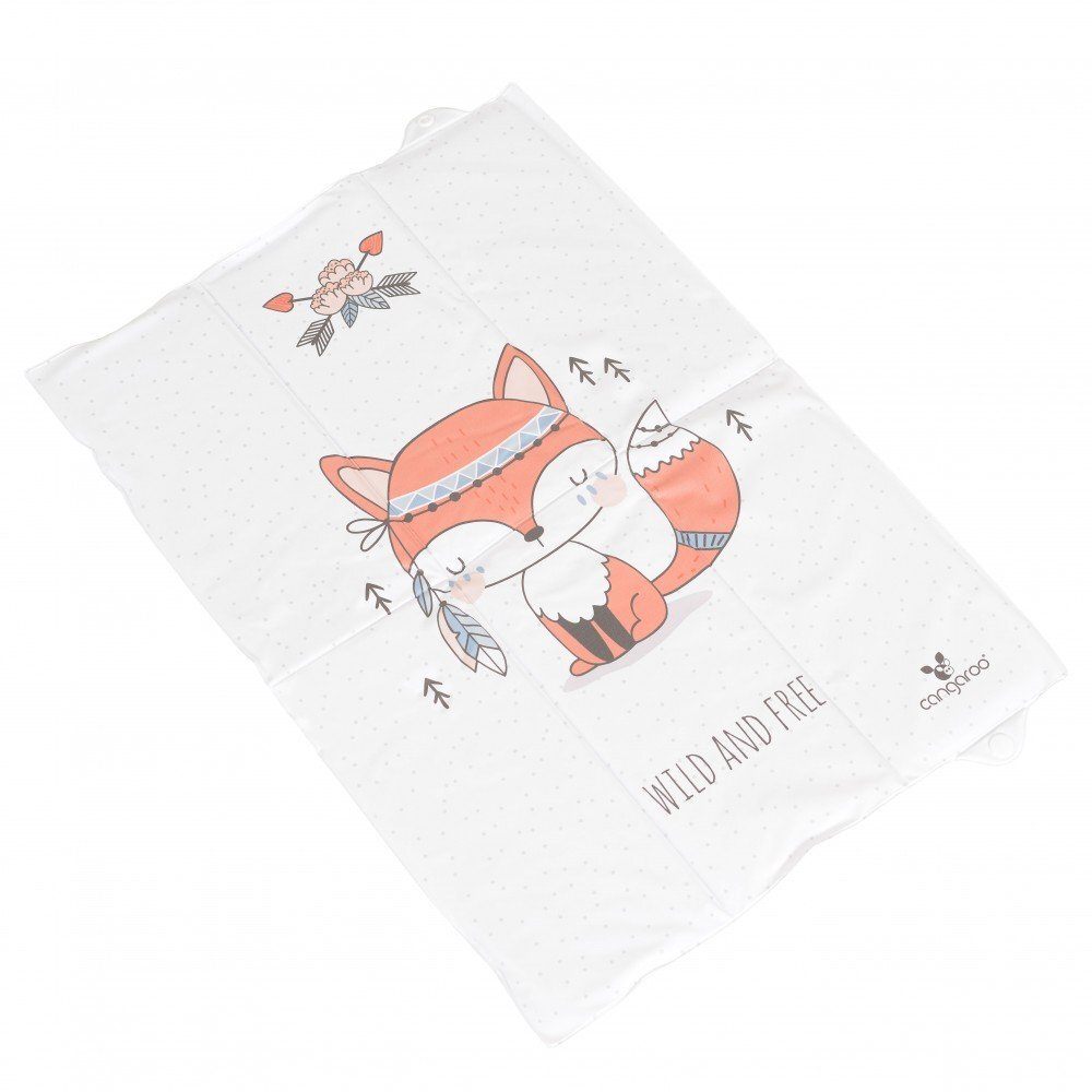 CANGAROO Saltea de infasat pliabila 60 x 40 cm Wild and free Fox