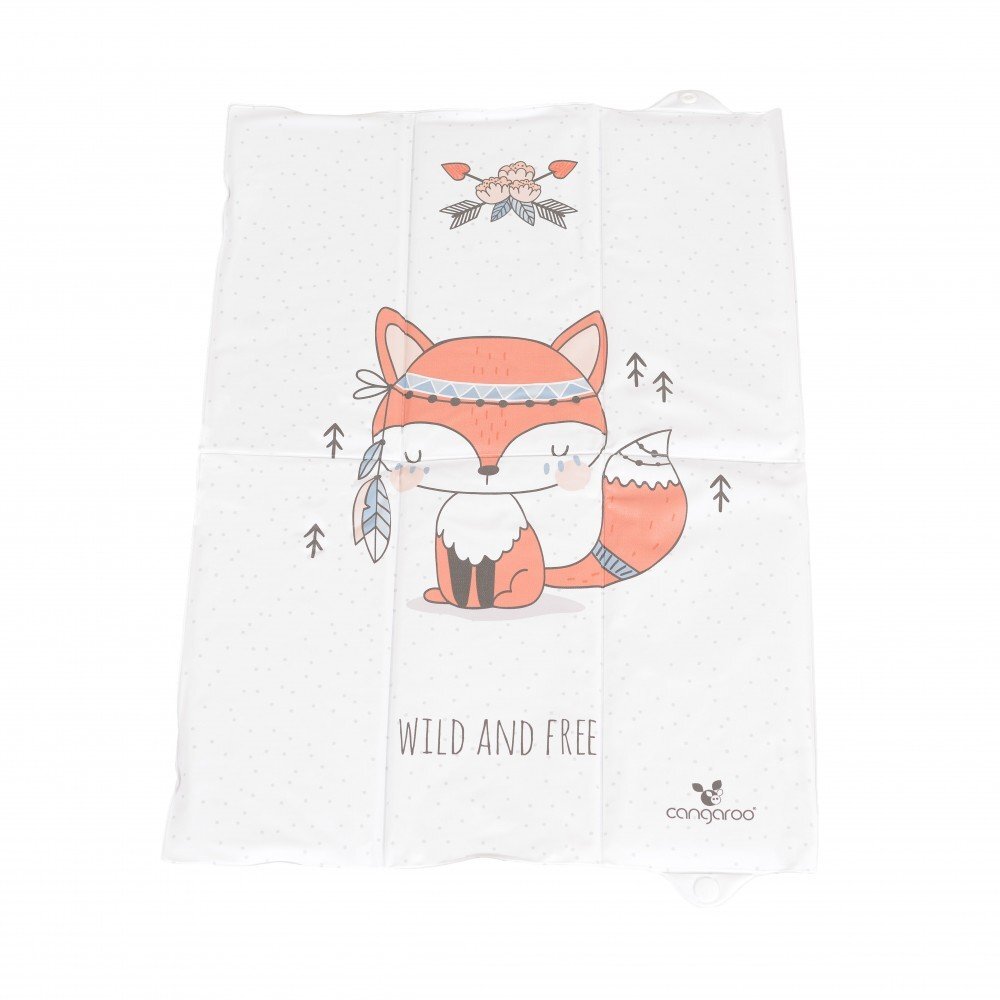 CANGAROO Saltea de infasat pliabila 60 x 40 cm Wild and free Fox