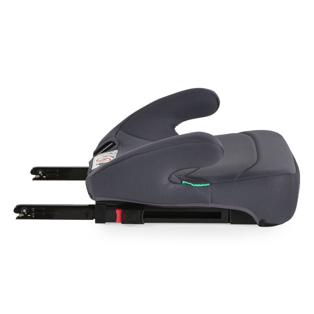 CANGAROO Scaun auto pentru copii I-Race Stone Grey I-Size 100-150cmfixare cu IsofixCertificare R129tetiera reglabila 9 pozitiispatar detasabil pentru utilizare ca inaltatordesign ergonomichusa detasabila