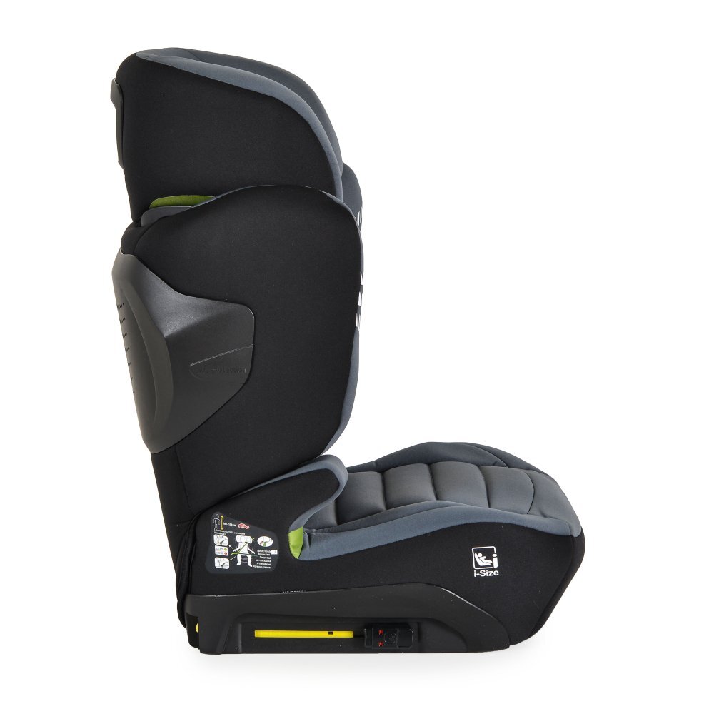 CANGAROO Scaun auto pentru copii Performance Space Gray 100-150 cmfixare isofix certificare I-Size R-129inaltime tetiera reglabila in 9 pozitiiprotectie lateralatetiera cu spuma memoriespatar rabatabilhusa detasabila