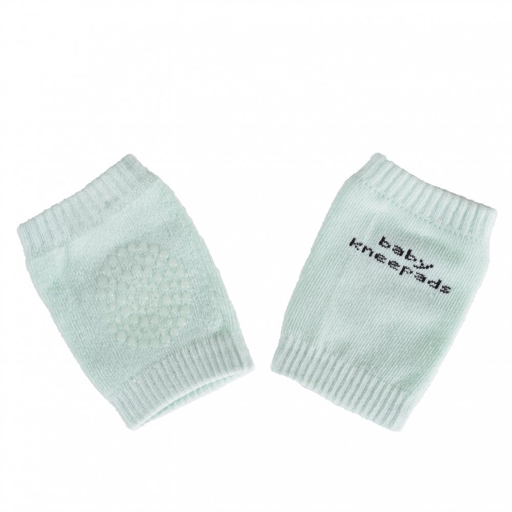 CANGAROO Set 2 genunchiere copii Itsy Bitsy Mintprotejeaza de abraziuni si ranimaterial de bumbac moale si elasticdimensiune universalapotrivite de la 6 luni-3 ani