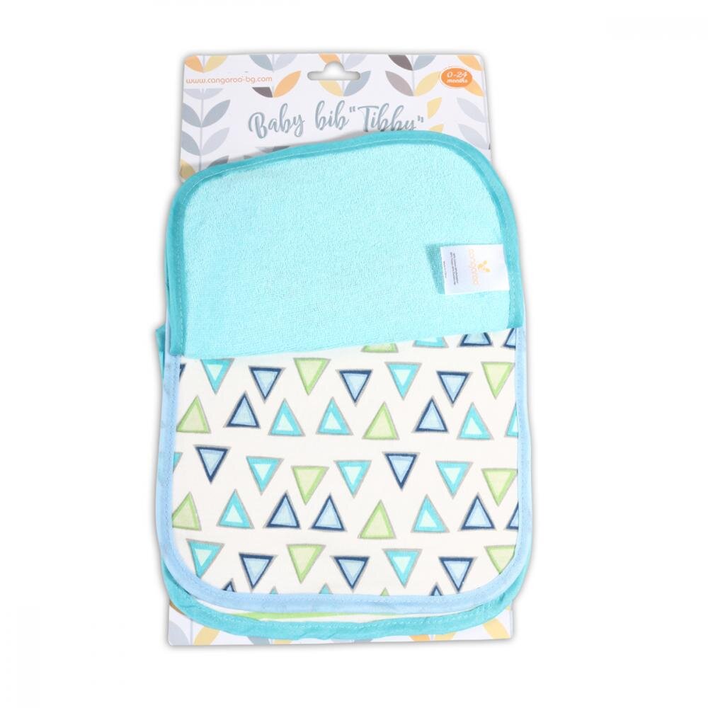 CANGAROO Set 3 bavete de bumbac Tibby Blue