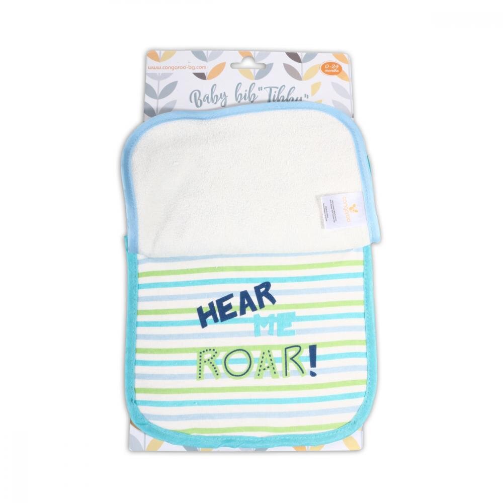 CANGAROO Set 3 bavete de bumbac Tibby Blue