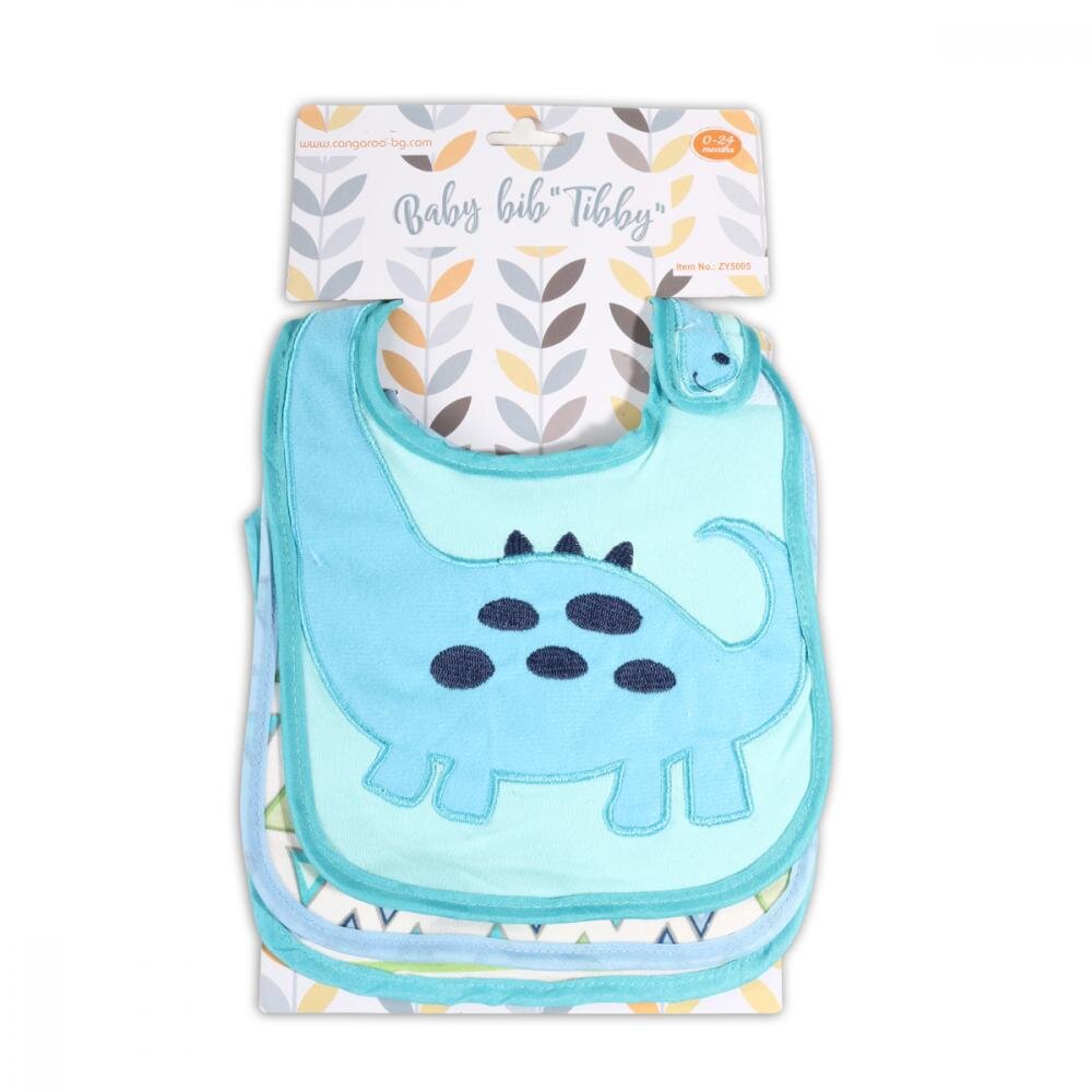 CANGAROO Set 3 bavete de bumbac Tibby Blue