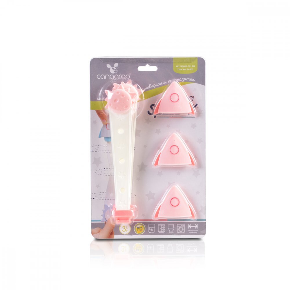 CANGAROO Set 3 sigurante multifunctionale Space-X Pink