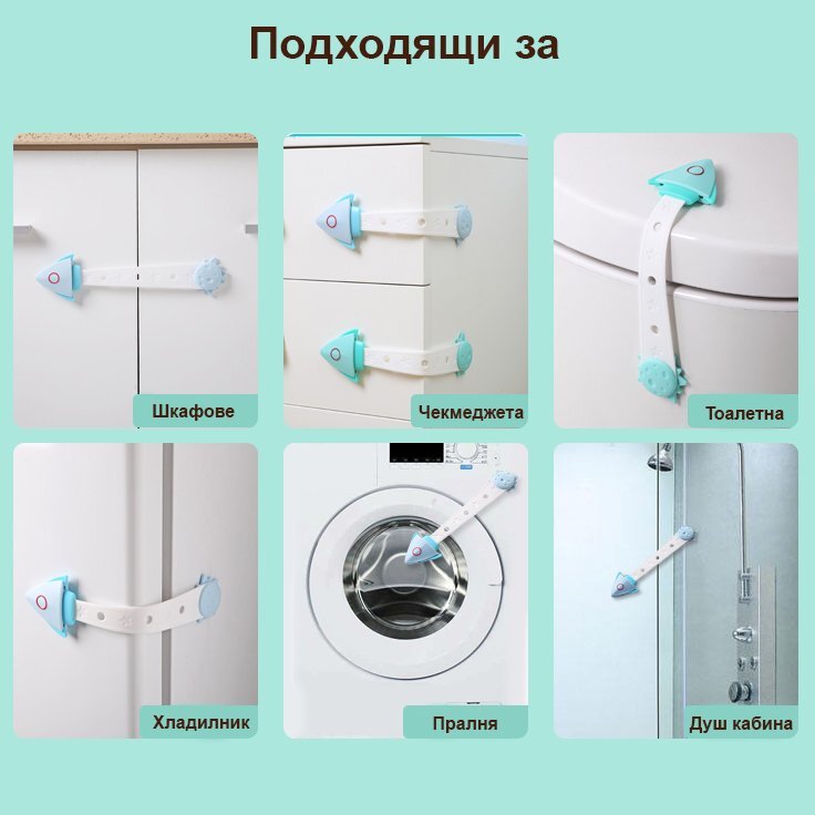 CANGAROO Set 3 sigurante multifunctionale Space-X Turquoise
