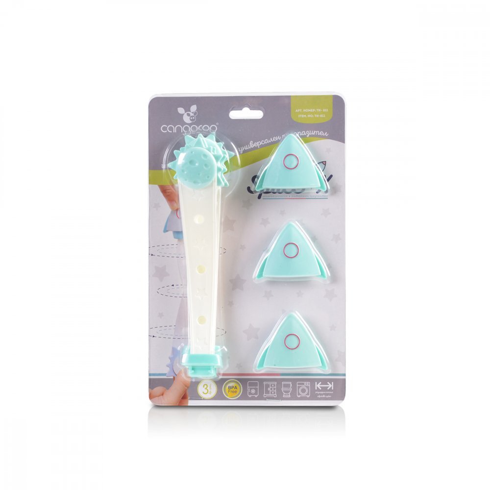 CANGAROO Set 3 sigurante multifunctionale Space-X Turquoise