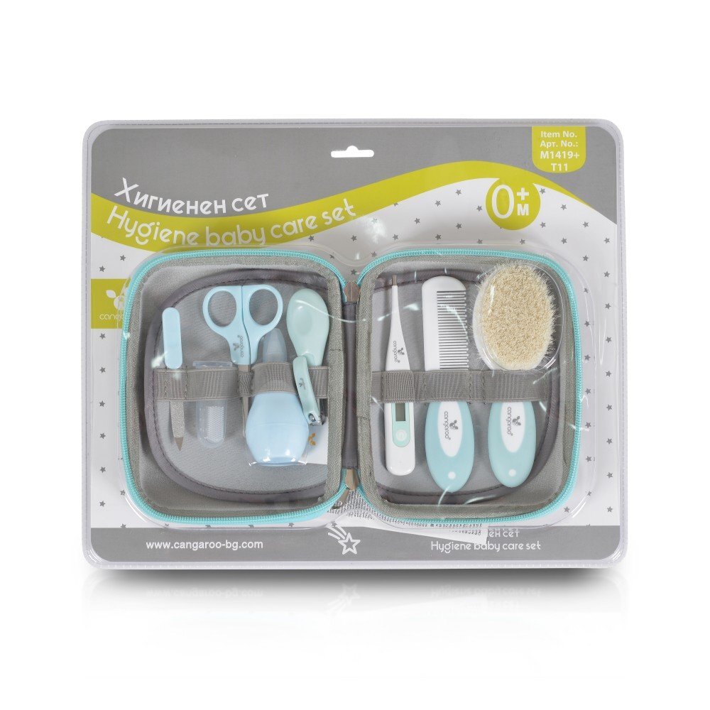 CANGAROO Set ingrijire pentru bebelusi Bath Care Blue