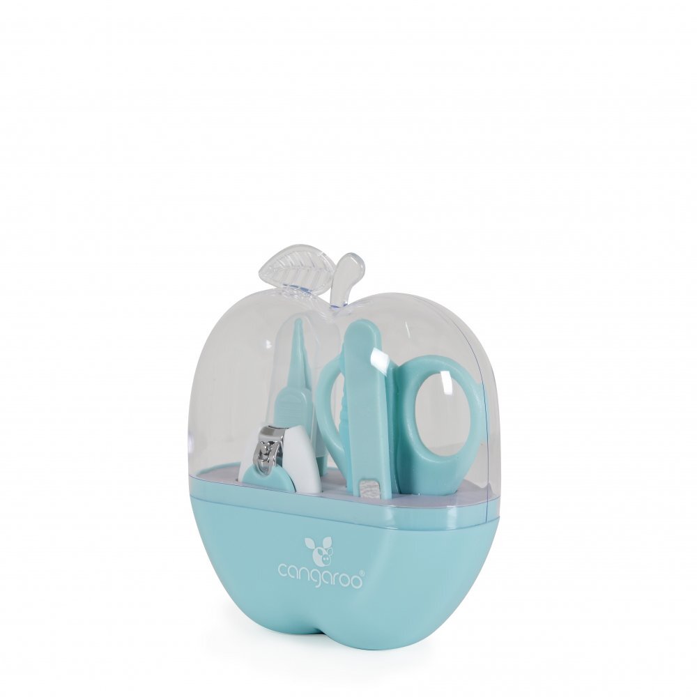 CANGAROO Set manichiura bebelusi Apple Blue