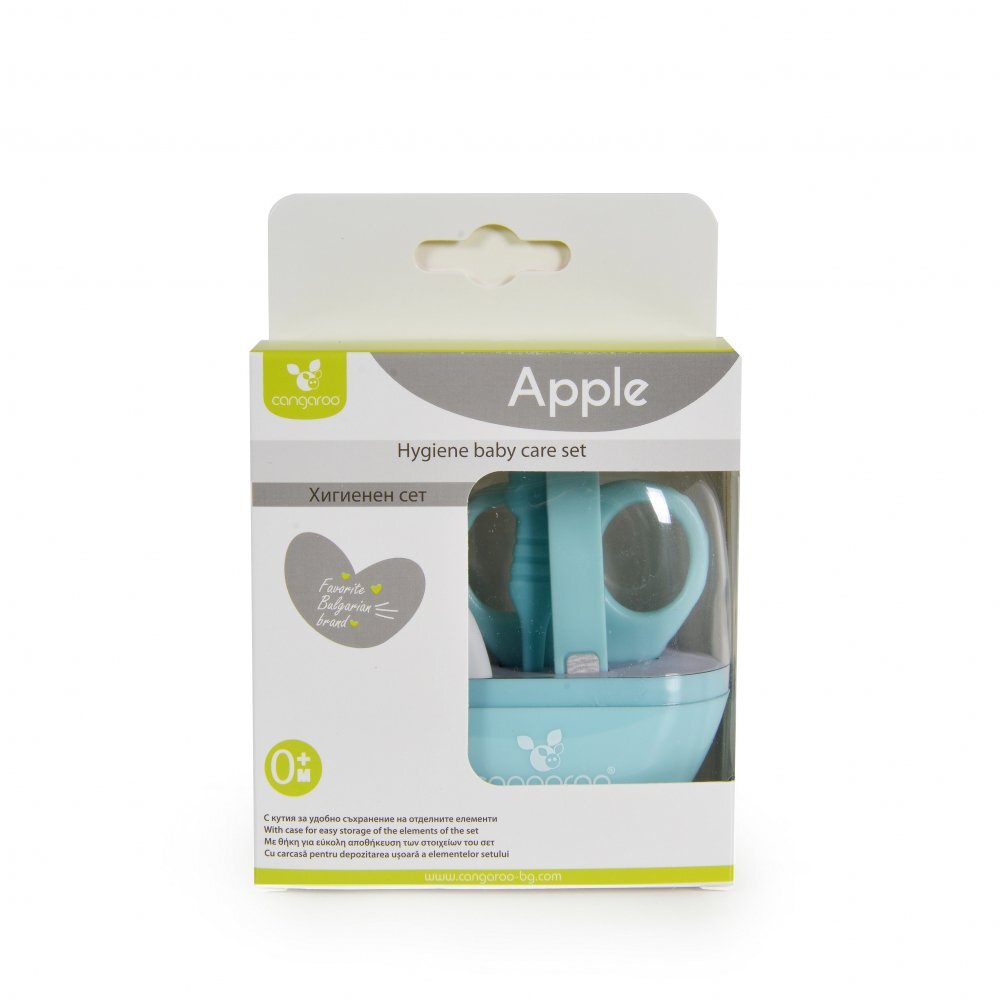 CANGAROO Set manichiura bebelusi Apple Blue