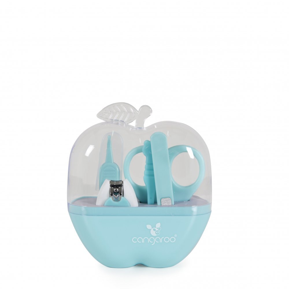 CANGAROO Set manichiura bebelusi Apple Blue