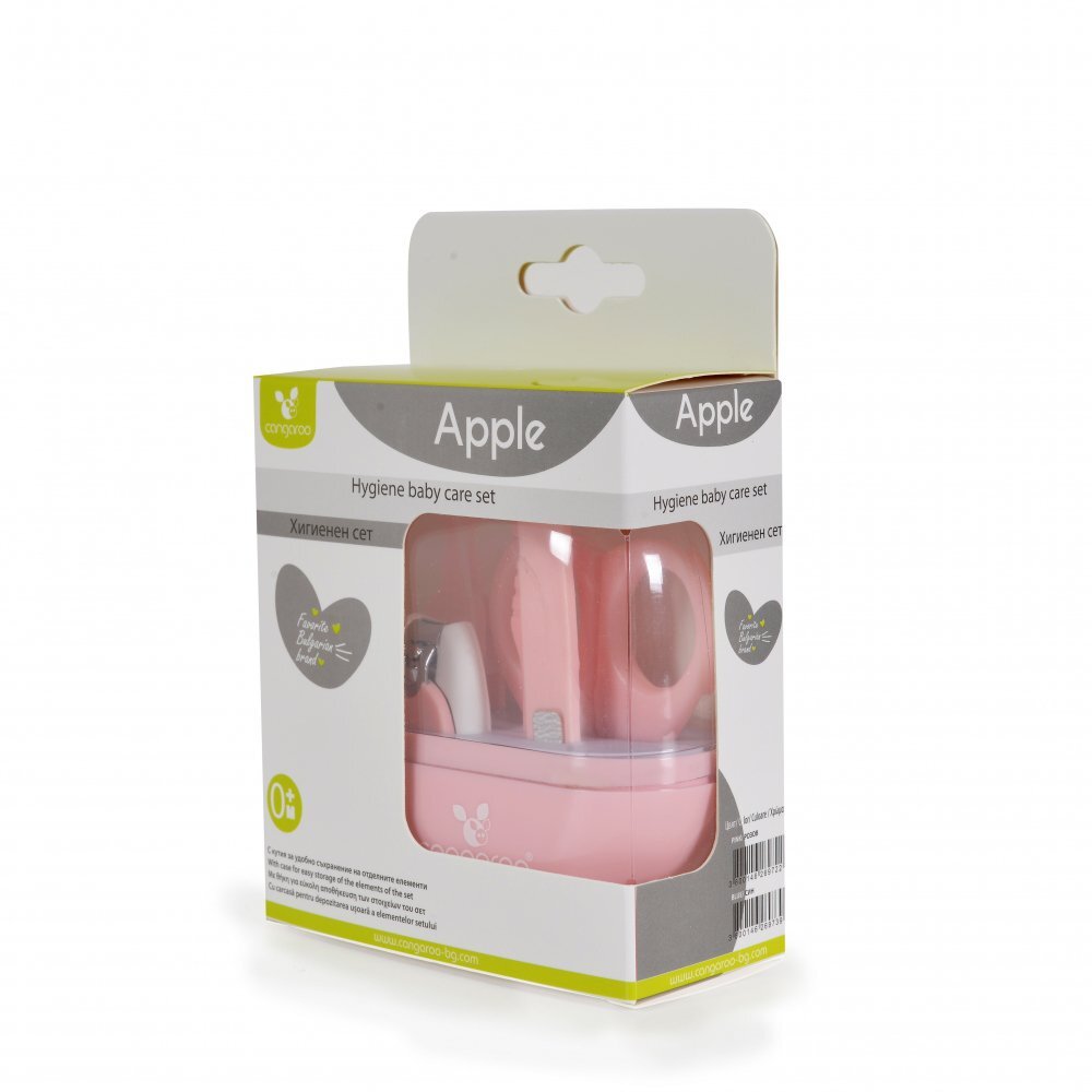 CANGAROO Set manichiura bebelusi Apple Pink