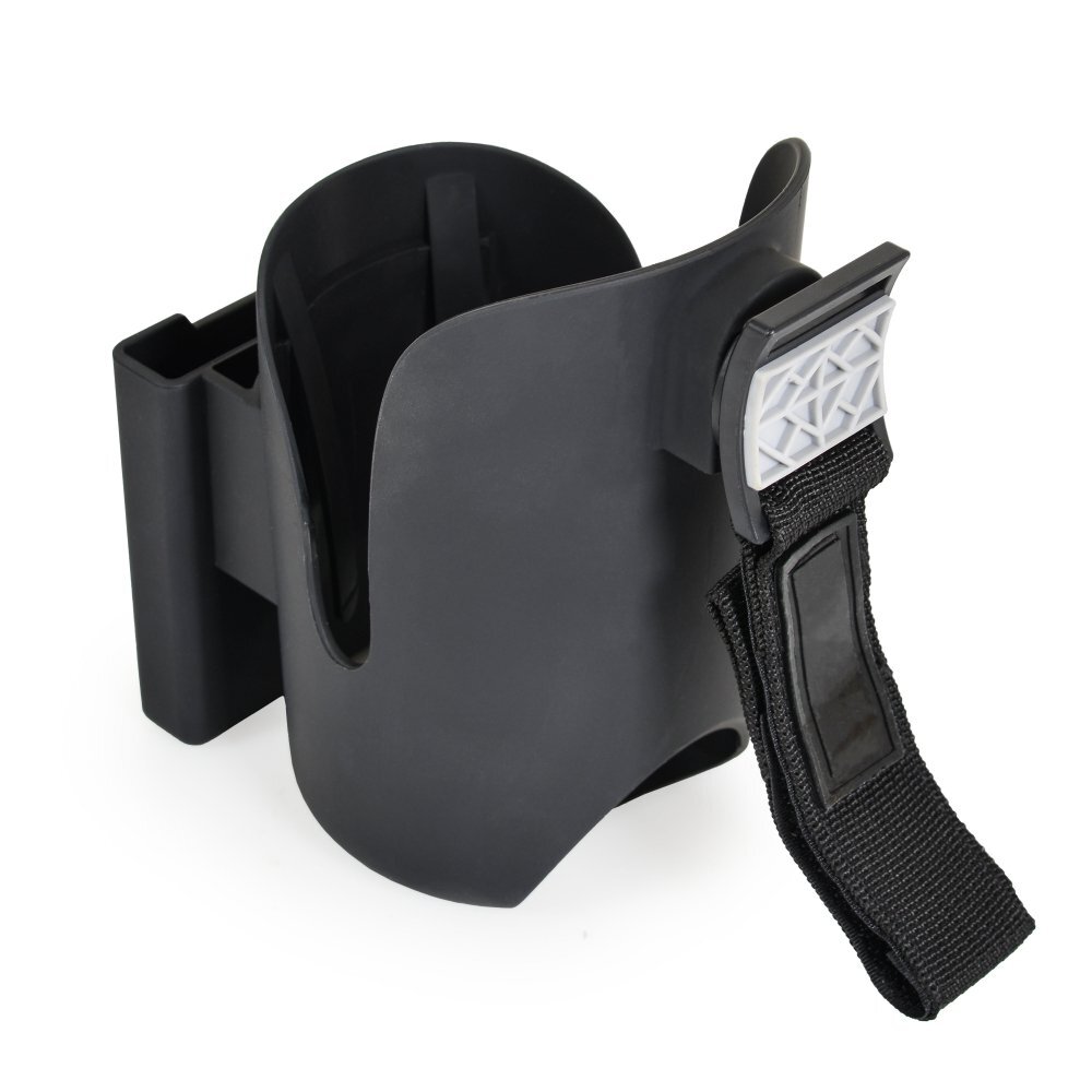 CANGAROO Suport multifunctional 2 in 1 pentru telefonsticlabiberon On The Go Negruprindere universala cu velcro