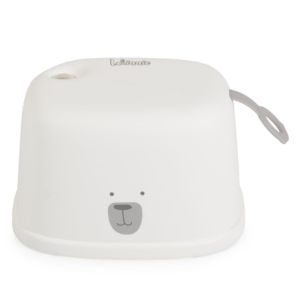 CANGAROO Treapta inaltator pentru copii Cangaro Winnie Albutilizare 3in1 inaltator baie scaunel pentru bebelusi si cutie de depozitaremaner pentru transport si agatare usoaradesign compactforme rotunjitegreutate admisa 30kg