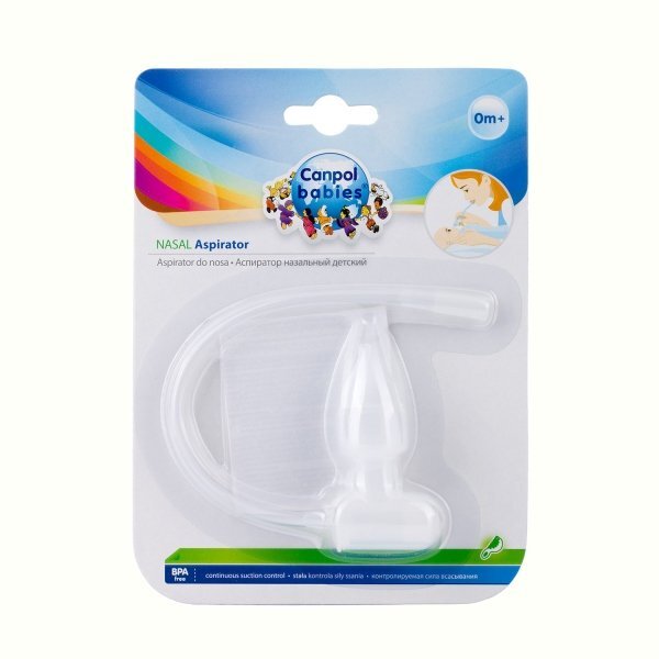 CANPOL Aspirator nazal Babies 56007 Alb