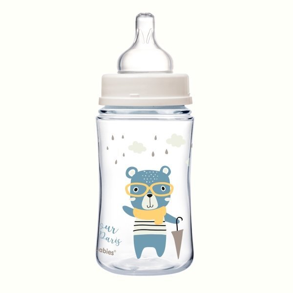CANPOL Biberon anticolici 240 ml babies blue