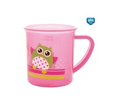CANPOL Canita plastic 220 ml roz