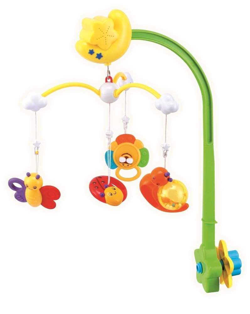 CANPOL Carusel muzical electric din plastic Albinuta si prietenii sai ( 6 melodii)