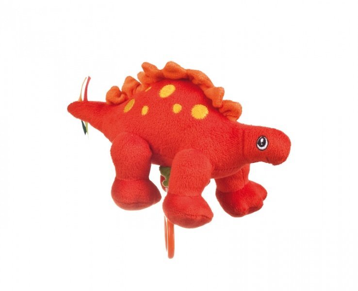 CANPOL Cutie muzicala din plus Dinozauri portocaliu