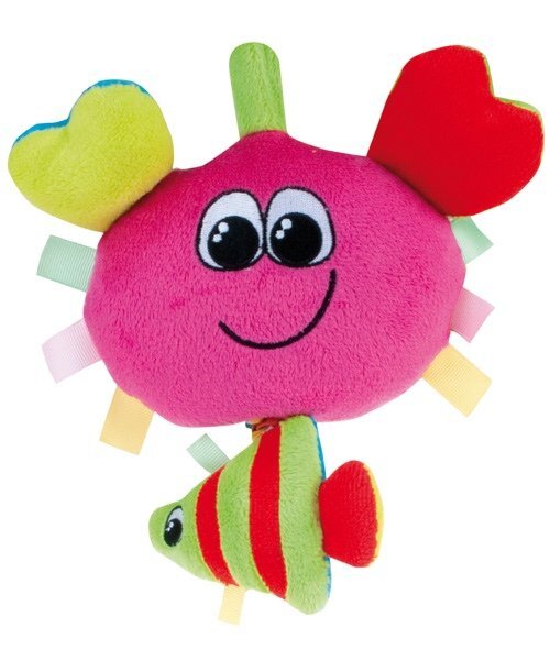 CANPOL Cutie muzicala din plus Oceanul colorat Crab cu pestisor