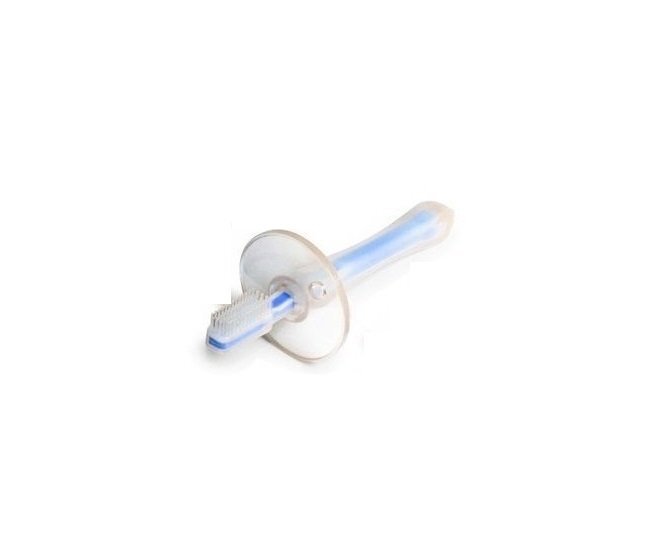 CANPOL Periuta din silicon cu protectie