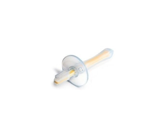CANPOL Periuta din silicon cu protectie