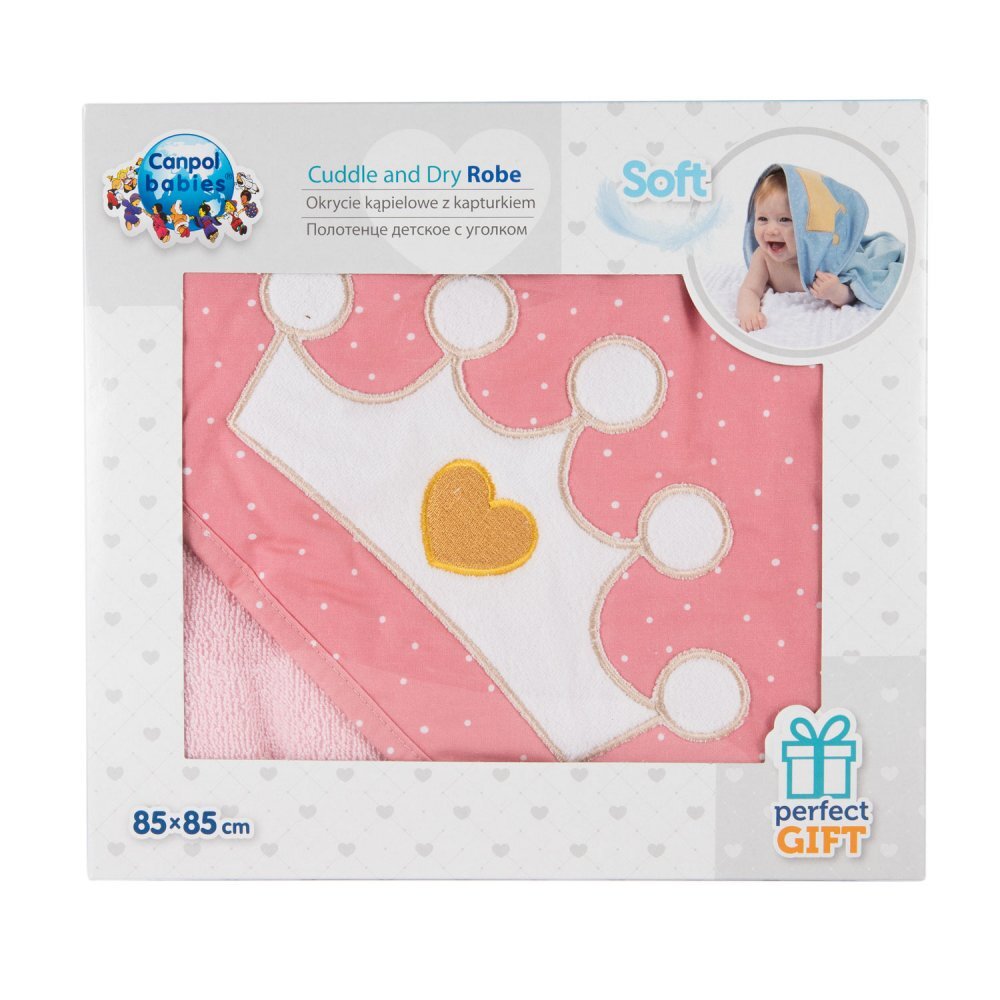 CANPOL Prosop copii 85x85 cm pink