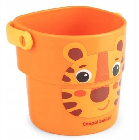 CANPOL Set 3 galetuse pentru baie diametru 7.5 cm si inaltime 7 cm