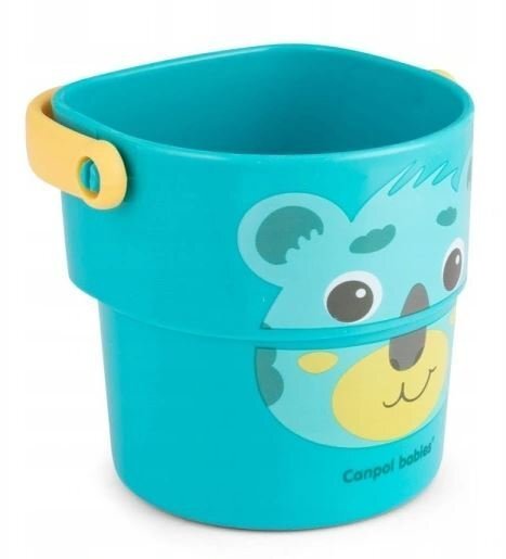 CANPOL Set 3 galetuse pentru baie diametru 7.5 cm si inaltime 7 cm