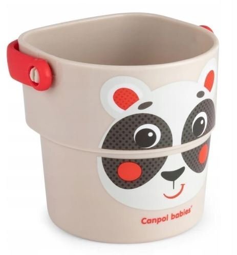 CANPOL Set 3 galetuse pentru baie diametru 7.5 cm si inaltime 7 cm