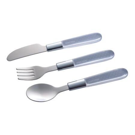CANPOL Tacamuri din inox pentru copii lingura furculita si cutit