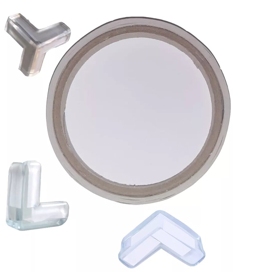 Car Boy Co Ltd Banda dublu adeziva Car Boy Safety transparenta din adeziv acrilic pentru uz interior 5m