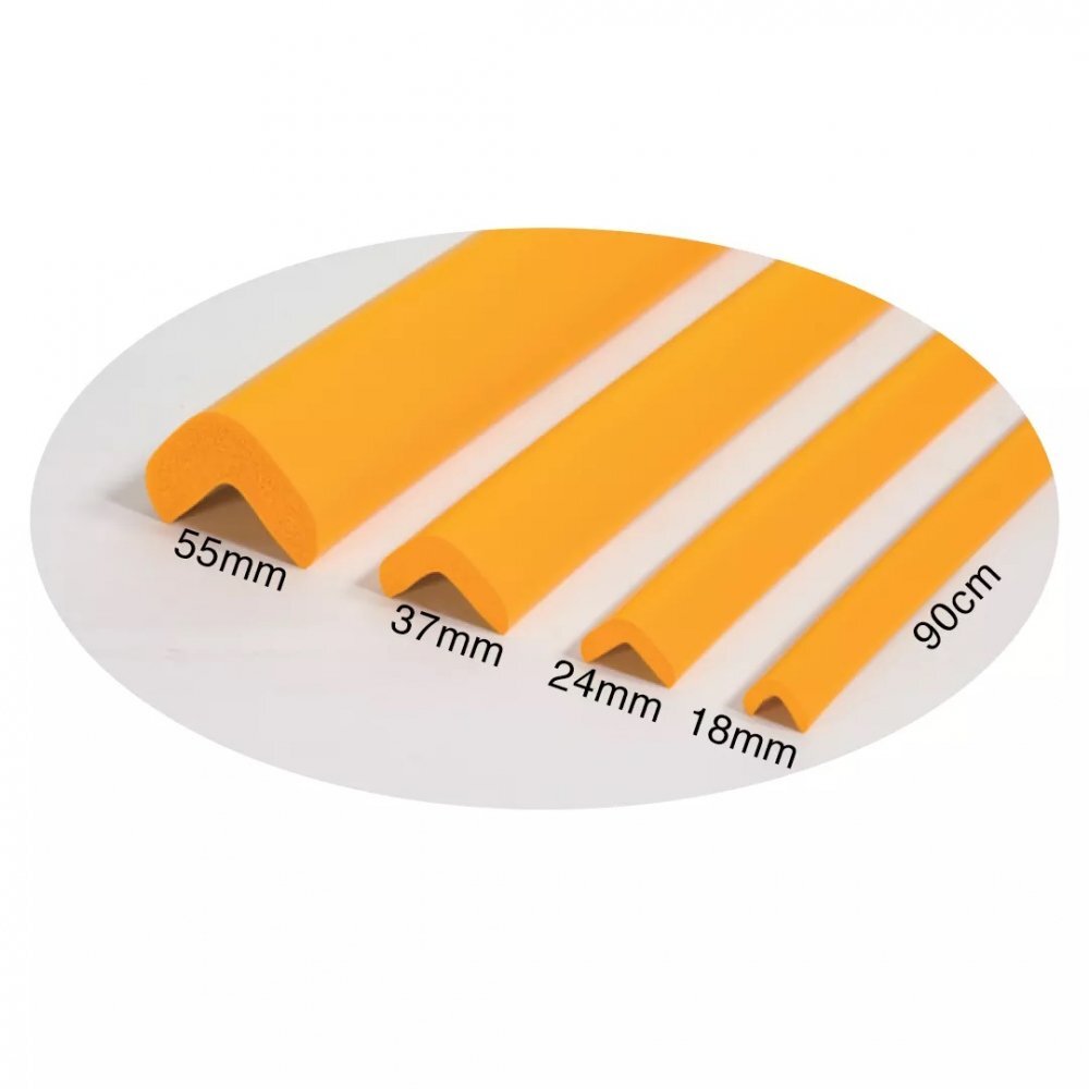 Car Boy Co Ltd Banda protectie mobilier pentru copii Car Boy Safety Galben 90 cm din spuma 37x900x31x9 cm